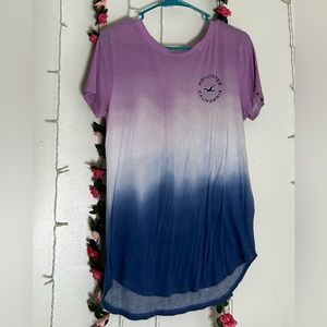 Purple and Blue Ombré Tee